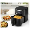 GourmetMaxx GOURMETmaxx Heißluft-Fritteuse Digital 4l 1300W schwarz matt 4 l