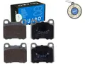 BREMSBELÄGE HINTEN FÜR MERCEDES KLASA C W202 1.8-2.8 93-00 +DUFT GRATIS