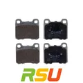 Quaro Bremsbelagsatz, Scheibenbremse QP4299 Fahrzeugtyp PKW Breite 62 mm