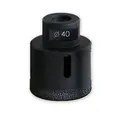 Kraft Werkzeuge Bohrkrone Kraft Profi-Diamant-Bohrkrone, Ø ca. 40 mm, Ø 40 mm