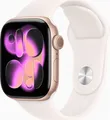 Apple Watch Series 11 GPS 42mm Rose Gold Aluminium Case with Light Blush Sport Band - M/L (MEU44ZR/A)