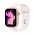 Apple Watch 11 42mm GPS Alu M/L Sportarmband roségold/blassrosa