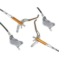 Paar Bremsscheibe Maxima Hydraulic Silber Neutral BMXAAFLCPPBLA0000S Trickstu