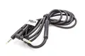 vhbw Audio AUX Kabel kompatibel mit Bose QuietComfort QC-25 Kopfhörer - Audiokabel 3,5 mm Klinkenstecker, Mikrofon, Rufannahme-Taste, 150 cm Schwarz
