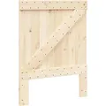vidaXL Kopfteil 80x104 cm Massivholz Kiefer - Braun