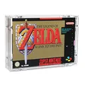 Zeigis Verschraubtes Case aus Acrylglas für EIN Nintendo SNES Spiel in OVP/Schutzbox/Protector/UV-Schutz/Transparent/Games/Super Nintendo Entertainment System