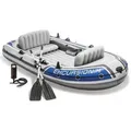 Intex Schlauchboot mit Rudern und Pumpe Excursion 4 68324NP