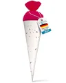 itenga Geschwisterschultüte 35cm Geschenkverpackung Schultüte Kinder Erwachsene Party (Memphis)