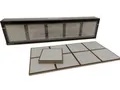 MarGe Models Betonplatten 10er Set Modell 1:32