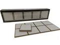 MARGE MODELS - Set aus 10 Betonplatten - 1/32 - MAR2130