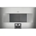 Gaggenau BM485110 - Serie 400 Mikrowellen-Backofen, 5 Jahre Garantie, Türanschlag: links, Edelstahl-hinterlegte Vollglastür, 76 x 45 cm