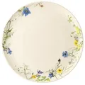 Rosenthal Frühstücksteller Brillance Fleurs des Alpes Frühstücksteller 21 cm, Teller Flach bunt