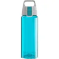 Sigg Total Color Aqua, Sport Trinkflasche, 0.6 L, Tritan, BPA frei, Aqua