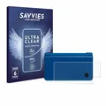 Savvies 6 Stück Schutzfolie für Nintendo DSi XL (Gehäuse) Displayschutz-Folie Ultra-Transparent