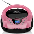 Tragbares CD-Radio Boombox Kinder Radio CD-Player Stereoanlage Kompaktanlage