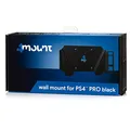 4mount Wall Mount Bracket Black for Playstation 4 Pro, Halterung Griff für Wand- / Schreibtisch- / horizontale Aufputzmontage