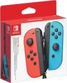 Nintendo Joy-Con 2er-Set, Neon-Rot/Blau Ersatzkontroller für Nintendo Switch