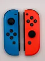 Nintendo Joycon Set neon rot neon blau (Original) ✅ Rechnung Händler gebraucht