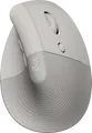 Logitech Lift Vertical Sand Ergonomische Vertikale Maus rechtshändig kabellos Bluetooth 4000 DPI