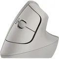 LOGITECH Lift Vertical Ergonomic Mouse, Sand, Logi Bolt, USB/Bluetooth