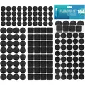 Filzgleiter Selbstklebend Set, 104 Stück, Möbelgleiter, Stuhlgleiter, Filz, r...