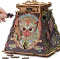 iDventure Cluepuzzle Sonnenpyramid - Escape Room Spiel mit Jigsaw Puzzle - 3D Ho