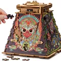 iDventure Cluepuzzle Sonnenpyramid - Escape Room Spiel mit Jigsaw Puzzle - 3D Ho