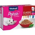 Vitakraft Katzen-Nassfutter Poesie Classique Sauce 12 x 85 g