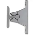 IBFM Türhalter mit Klemmmechanismus, Wandabstand 35 mm, Zamak vermessingt