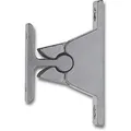 IBFM Türhalter mit Klemmmechanismus, Wandabstand 35mm, Zamak vermessingt