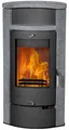 Fireplace Kaminofen Fireplace Hamburg Speckstein Kaminofen Stahl Schwarz K2530, 8 kW