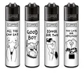 Clipper Feuerzeug 4er Set: (FFX Adult 3)