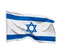 PHENO FLAGS Flagge Israel Flagge Jerusalem 90 x 150 cm Juden Fahne Nationalflagge (Hissflagge für Fahnenmast), Inkl. 2 Messing Ösen