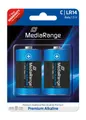 2 MediaRange Premium Alkaline Batterien Baby C LR14 1.5V