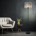 Globo - Stehlampe - Gorley - Schwarz - Metall - Ø 38cm - E27 -