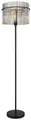 Globo Stehleuchte Gorley schwarz chrom 152 cm