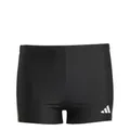 adidas Boy's Colorblock 3-Stripes Swim Boxers, Black, 7-8 Years