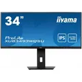 Iiyama iiyama ProLite XUB3493WQSU-B5 34" Ultrawide Monitor Ergo Monitor (WQHD px, WQHD, WQHD, Ergonomisches Design mit Höhenverstellung)