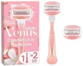 Gillette Venus Extra Smooth Snap Rasierer Damen, Damenrasierer 3 er PACKUNG