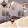 Gritin Leselampe USB Klemmlampe 3 Farbmodi Stufenlos Dim