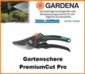 GARDENA PremiumCut Pro 12251 -20 Bypass- Gartenschere | Frischholz bis 24 mm