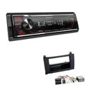 Kenwood 1-DIN Autoradio Bluetooth USB AUX für Mercedes-Benz SLK mit Canbus
