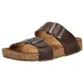 Haflinger Hausschuhe Hausschuhe Leder - Dunkelbraun - 41