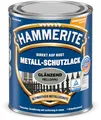 Hammerite Metallschutzlack Glänzend, 3in1-Rostschutz, Hellgrau, 750ml