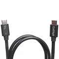 CalDigit [Intel zertifiziert Thunderbolt 4 / USB 4 Kabel - 40Gbps 100W Aufladung, Kompatibel mit Thunderbolt 3 & USB-C, 2016 + MacBook Pro, 2020 M1 Macbooks (2,0 Meter Thunderbolt 4 / USB 4 Kabel)