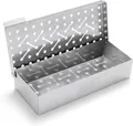 Weber 7576 Räucherbox Edelstahl mit Lüftungsschlitzen für Gasgrill 24x12x5cm