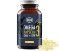 Omega-3-Kapseln Algenöl mit DHA & EPA - 90 Stück vegane Kapseln mit 1000mg Algenöl aus nachhaltigem Kulturen - als Fischöl Alternative - je Tagesdosis 300mg DHA und 150 mg EPA - native goods