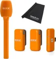 Rode Mikrofon-Funksystem Wireless Micro USB-C Interview Set Orange