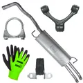 Auspuff Endtopf Endschaldämpfer für VW Bora  1.4 1.6 1.9 SDI (1998-06/2005)