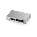 ZYXEL GS1200-5 5 Port Switch Gigabit Silber 5 x 10/100/1000 RJ-45